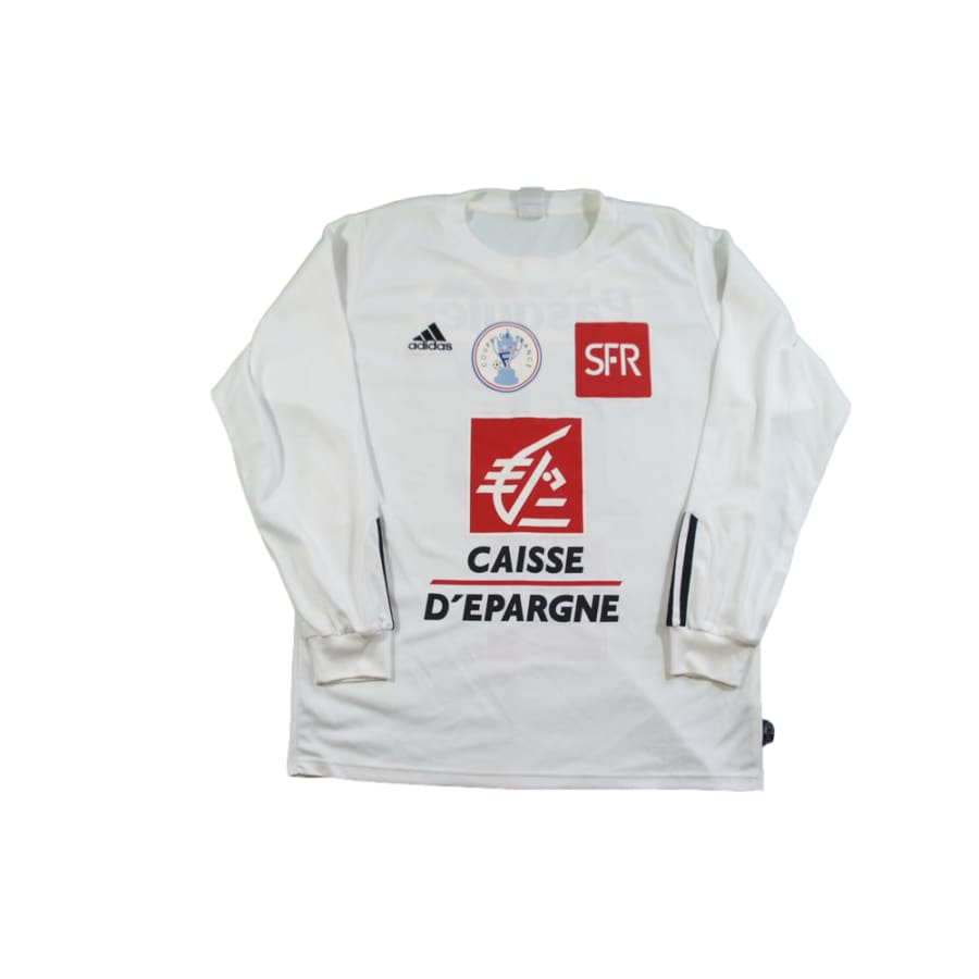 Maillot Coupe de France rétro Caisse d’Epargne N°15 années 2000 - Adidas - Coupe de France