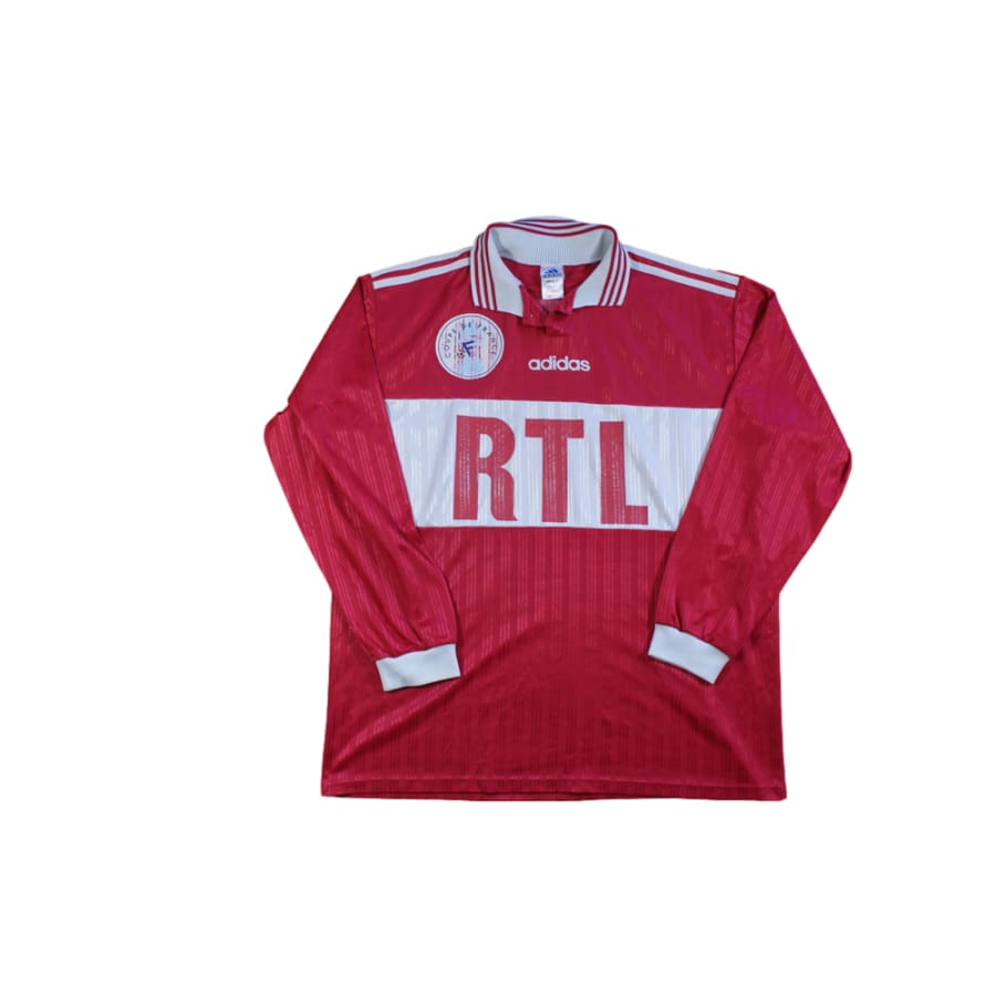 Maillot Rétro Adidas RTL N°4 Années 90 - Coupe De France - Taille Homme XL