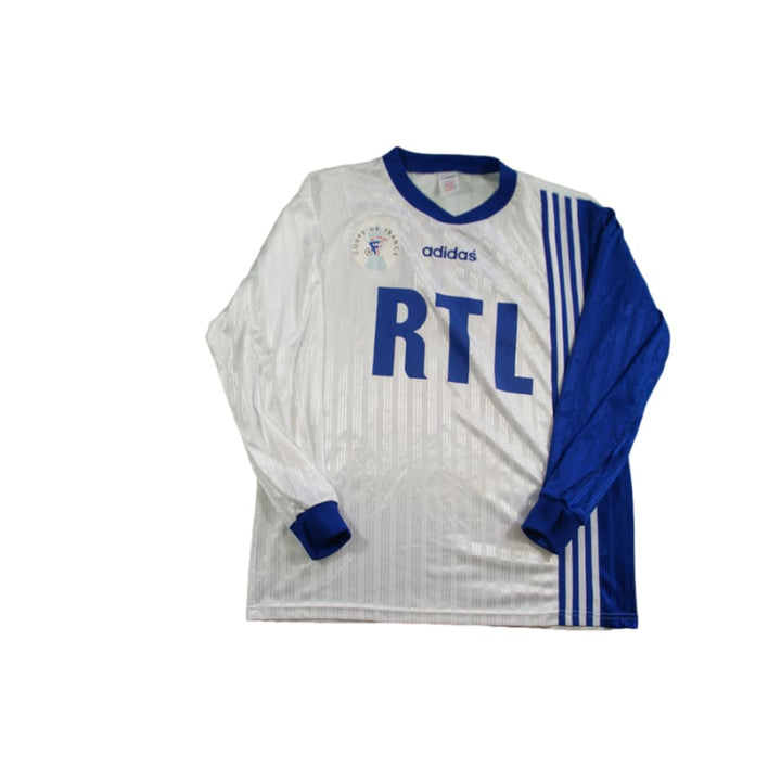 Maillot Coupe de France RTL vintage N°12 années 1990 Maillot Coupe de France RTL vintage N°12 années 1990