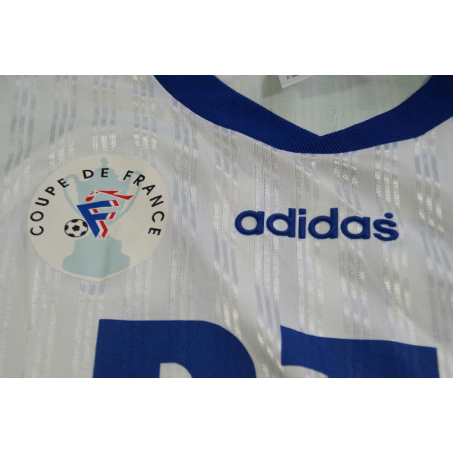 Maillot Coupe de France RTL vintage N°12 années 1990 - Adidas - Coupe de France