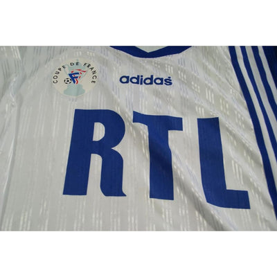 Maillot Coupe de France RTL vintage N°12 années 1990 - Adidas - Coupe de France