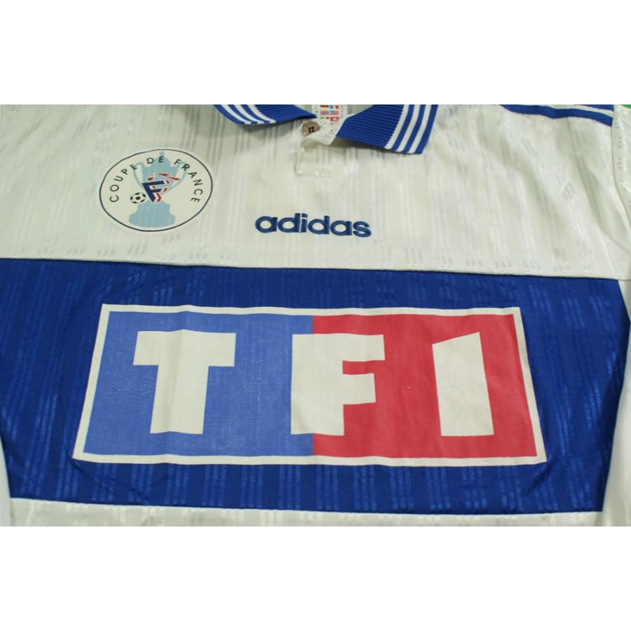 Maillot Coupe de France TF1 N°8 années 1990 - Adidas - Coupe de France