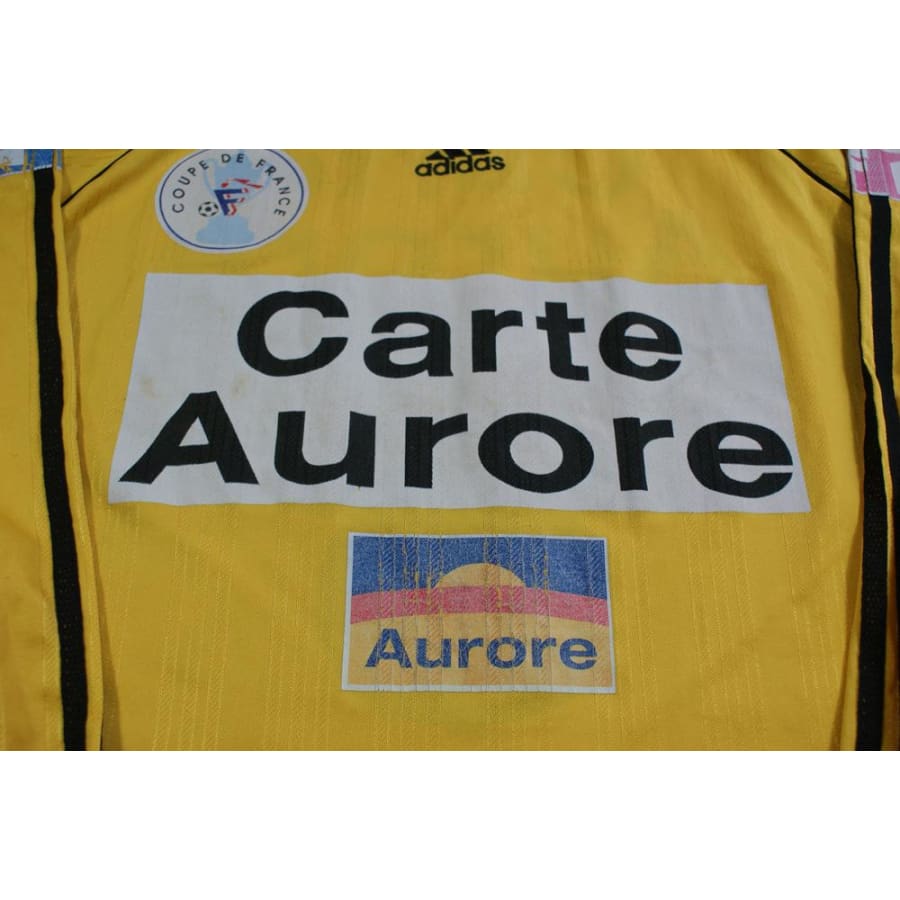 Maillot Coupe de France vintage Carte Aurore N°8 années 2000 - Adidas - Coupe de France