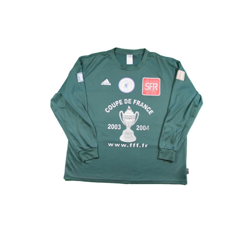 Maillot Rétro Coupe De France SFR 2001-2002, N°7, Adidas, Taille XL, Bon état