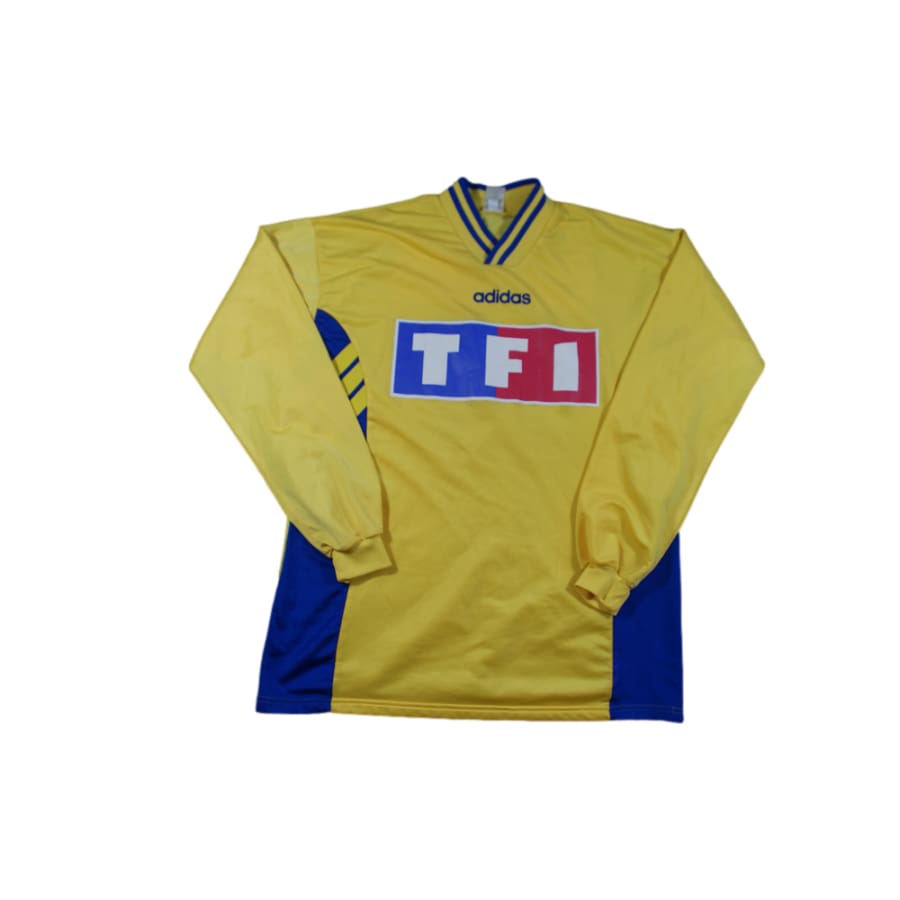 Maillot Coupe de France vintage TF1 #14 années 1990 - Adidas - Coupe de France
