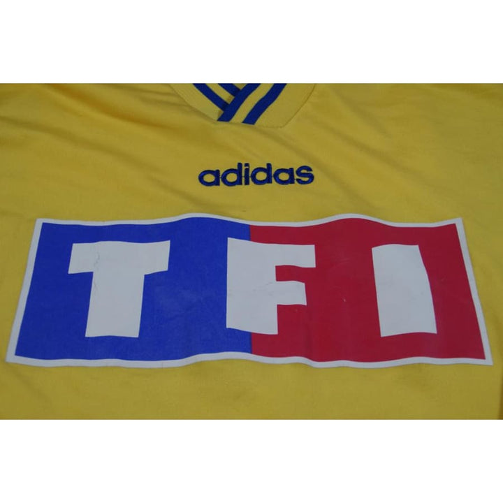 Maillot foot vintage Coupe de France TF1 N°4 années 1990