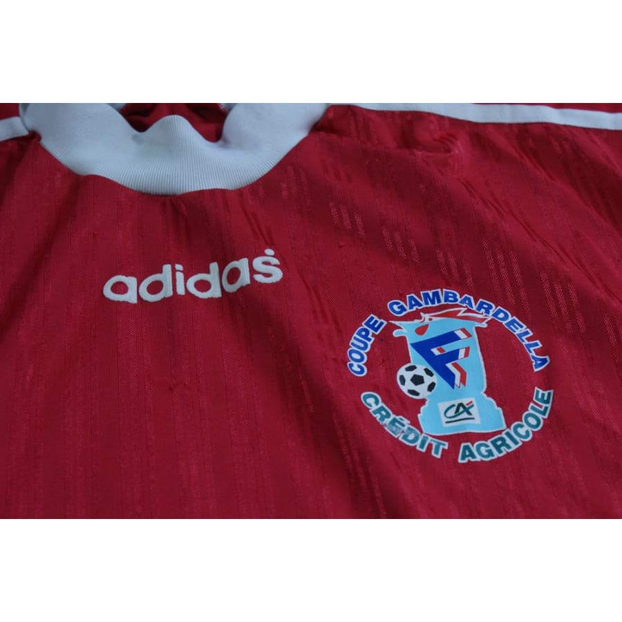 Maillot Coupe Gambardella rétro N°8 années 1990 - Adidas - Coupe Gambardella
