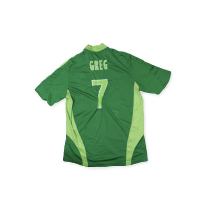 Maillot de foot AS St Etienne n°7 GREG 2008-2009 - Adidas - AS Saint-Etienne