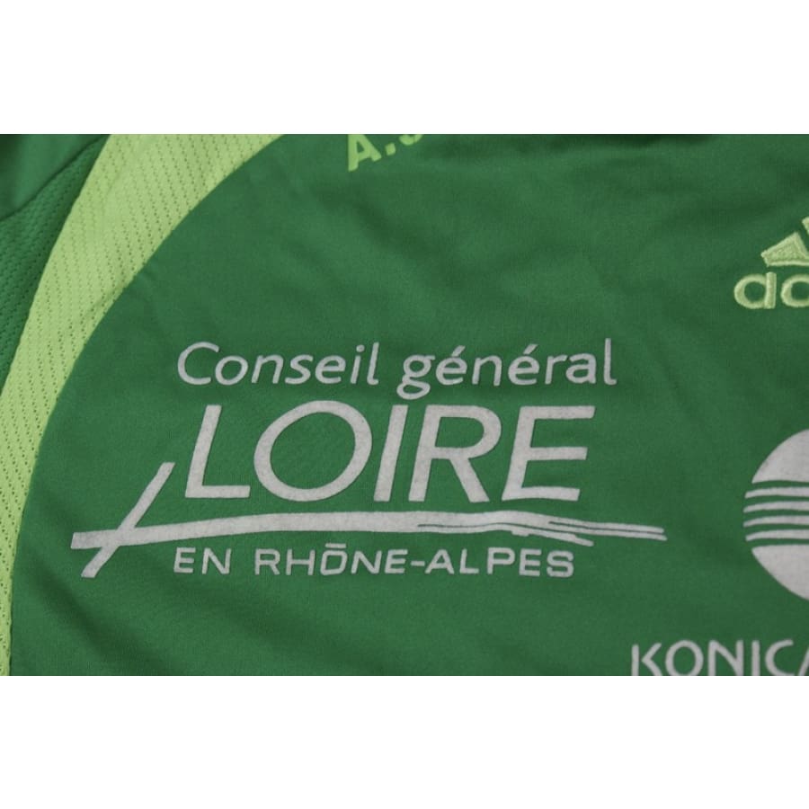 Maillot de foot AS St Etienne n°7 GREG 2008-2009 - Adidas - AS Saint-Etienne