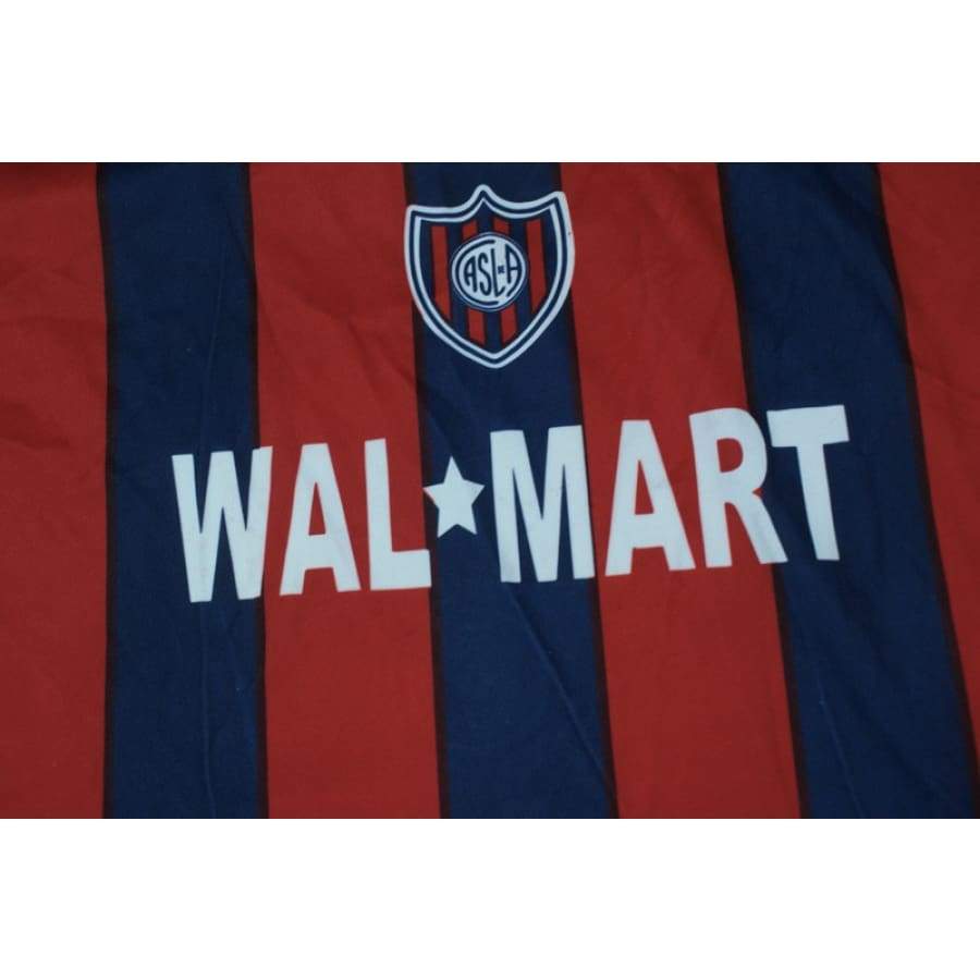 Maillot de foot Club Atlético San Lorenzo de Almagro WALMART n°15 - Lotto - Argentin