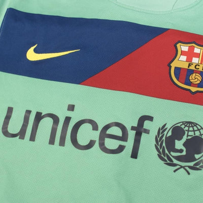 Maillot de foot du FC Barcelone UNICEF 2010-2011 - Nike - Barcelone