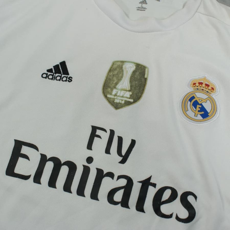 MAILLOT DE FOOTBALL Officiel Real Madrid Adidas Taille Enfant 48X60 Pub