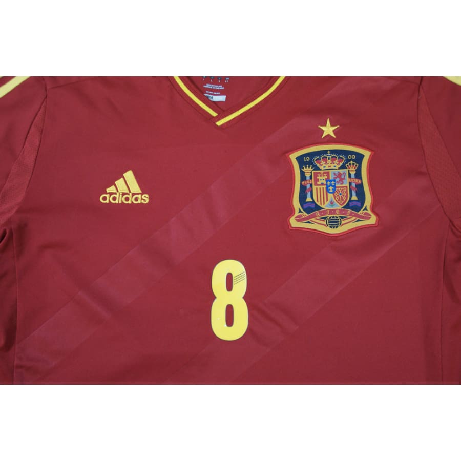 Maillot de foot équipe d’Espagne #8 XAVI 2012-2013 - Adidas - Espagne