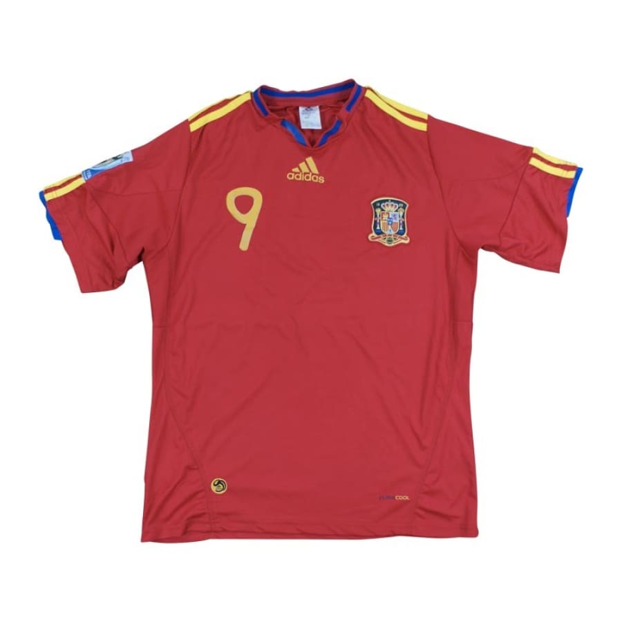 Maillot de foot équipe dEspagne Fernando Torres n°9 2010 - Adidas - Espagne