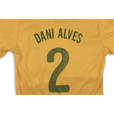 Maillot de foot équipe du Brésil n°2 DANI ALVES 2013-2014 - Nike - Brésil