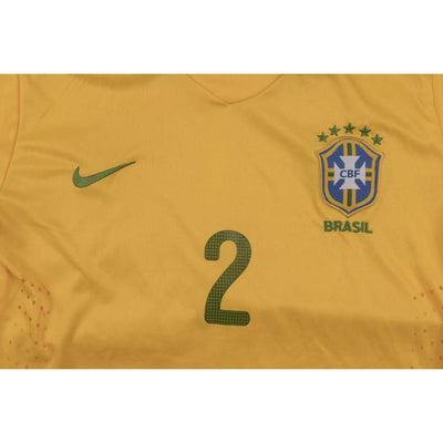 Maillot de foot équipe du Brésil n°2 DANI ALVES 2013-2014 - Nike - Brésil