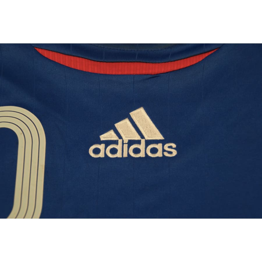Maillot de foot équipe de France domicile #10 Zidane 2006-2007 - Adidas - Equipe de France