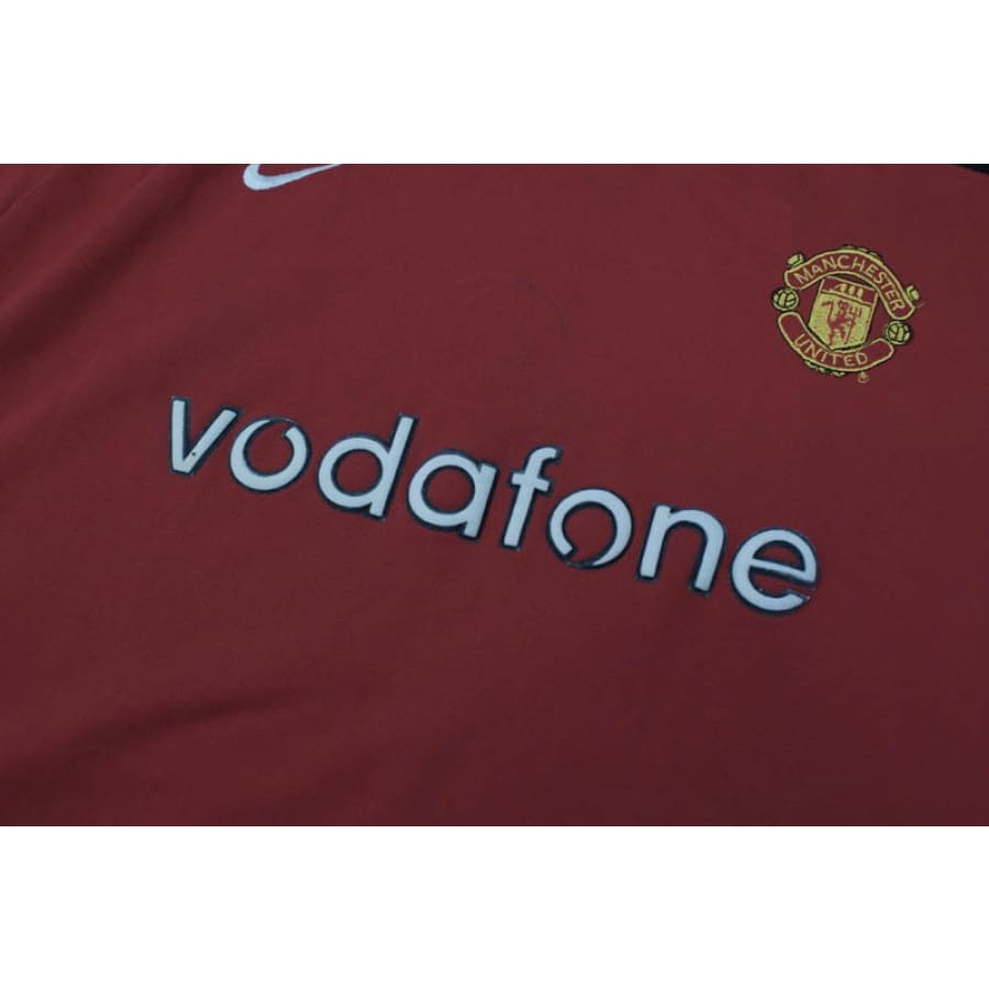 Maillot de foot équipe de Manchester United n°7 Beckham 2002-2003 - Nike - Manchester United