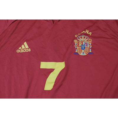 Maillot de foot Espagne n°7 2004-2005 - Adidas - Espagne