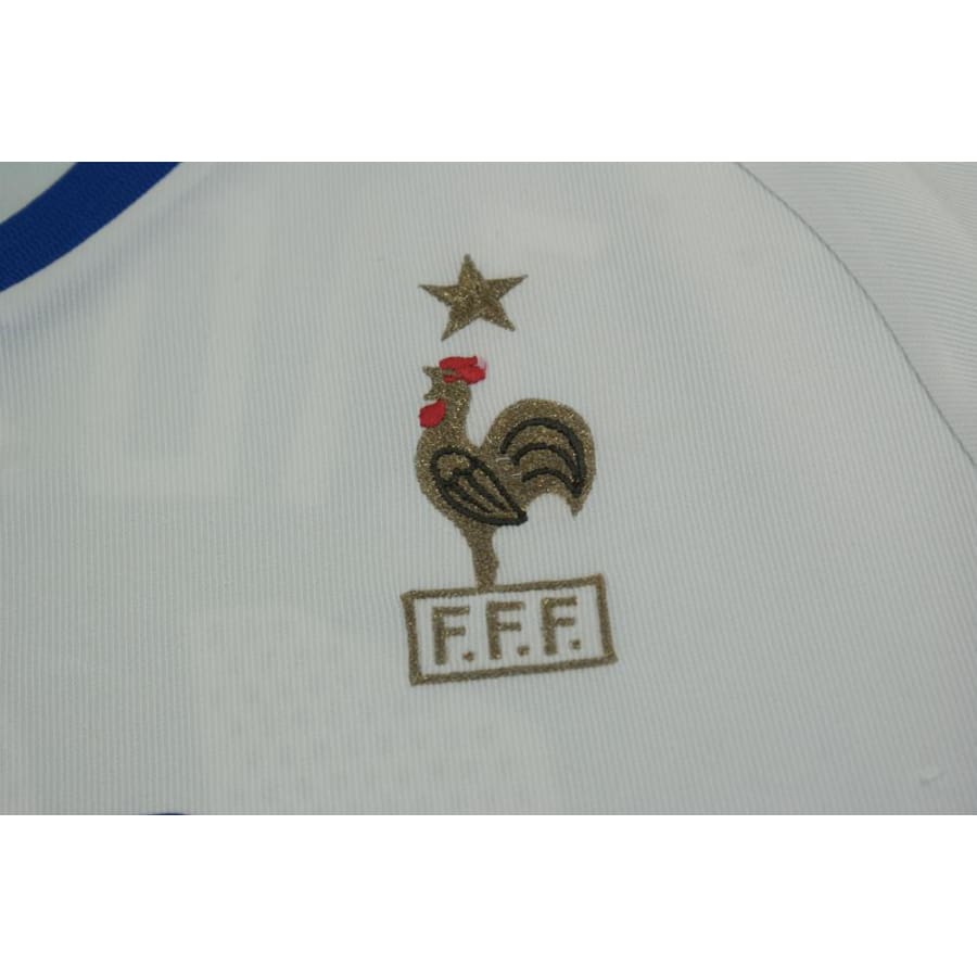 Maillot de foot extérieur équipe de France N°10 ZIDANE 2002-2003 - Adidas - Equipe de France