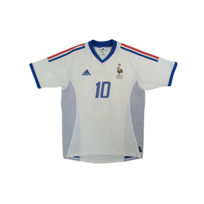 Maillot de foot extérieur équipe de France N°10 ZIDANE 2002-2003 - Adidas - Equipe de France