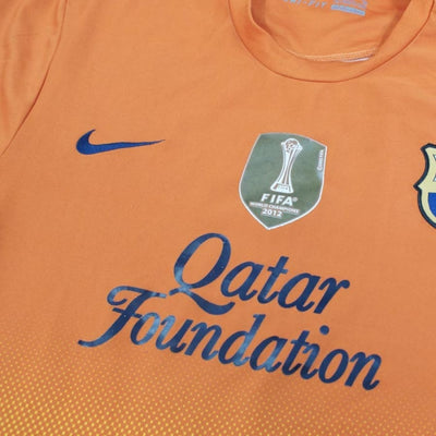 Maillot de foot FC Barcelone n°8 Iniesta Qatar foundation 2013-2014 - Nike - Barcelone