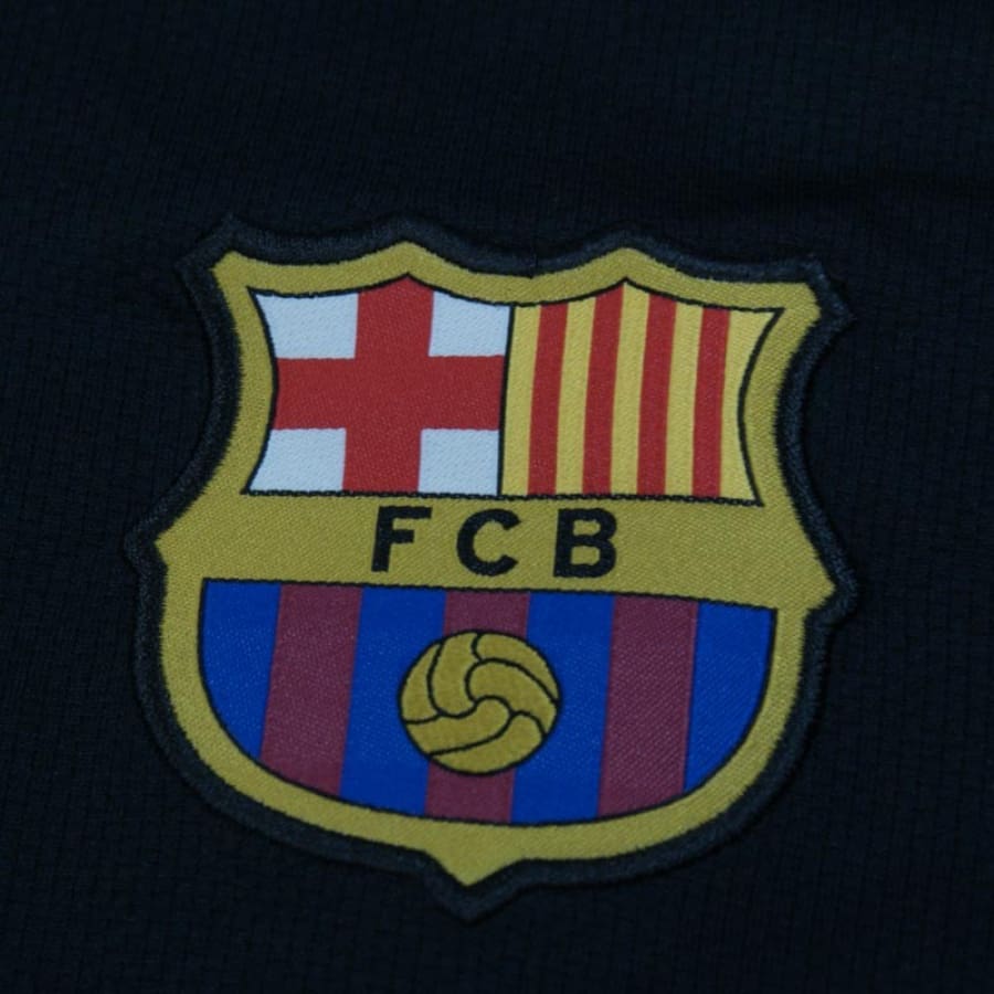 Maillot de foot FC Barcelone noir Qatar Foundation 2011-2012 - Nike - Barcelone