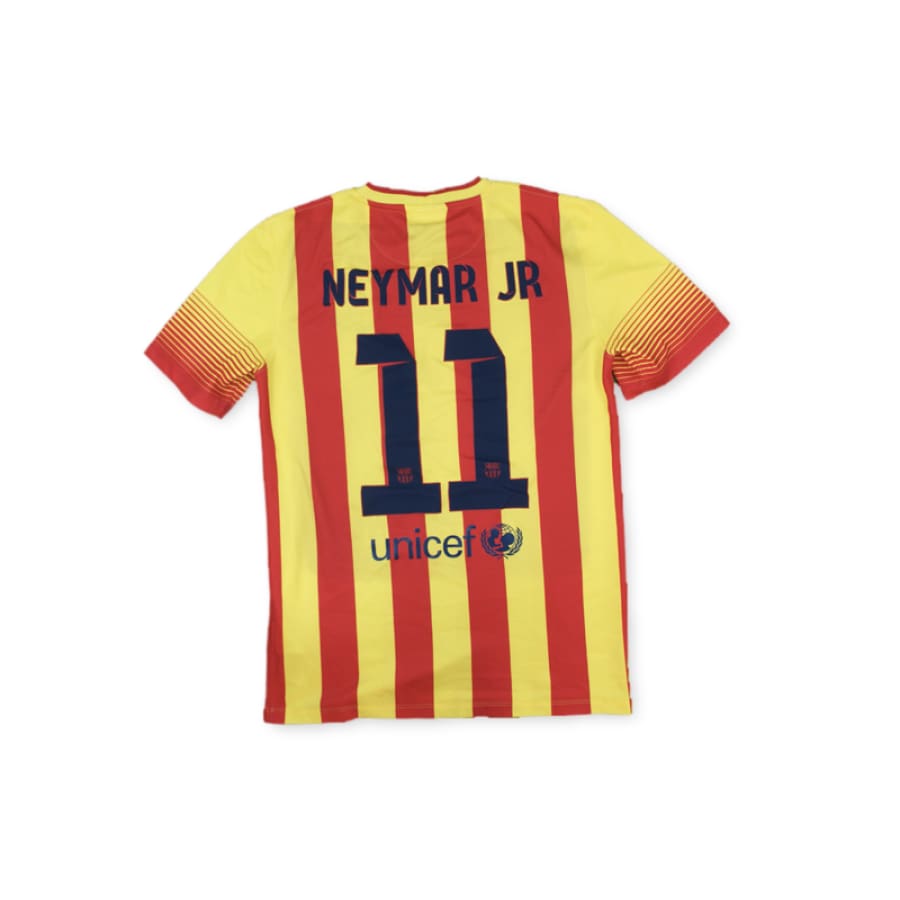 Maillot Barcelone Domicile Jaune Qatar Airways - Nike Taille S - Neuf