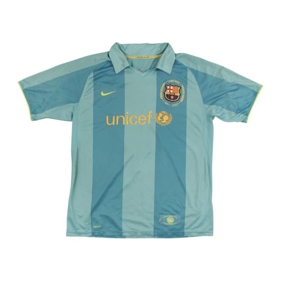 Maillot de foot FC Barcelone Thierry Henry n°14 2007-2008 - Nike - Barcelone