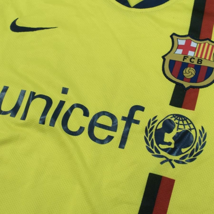 Maillot de foot FC Barcelone UNICEF n°17 2008-2009 - Nike - Barcelone