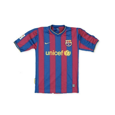 Maillot de foot FC Barcelone UNICEF n°9 IBRAHIMOVIC 2009-2010 - Nike - Barcelone