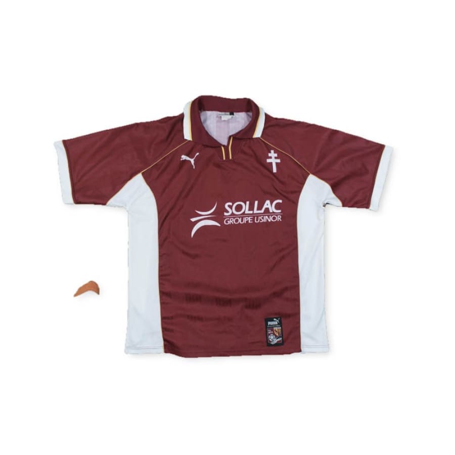 Maillot de foot FC Metz n°14 TOYES 1998-1999 - Puma - FC Metz