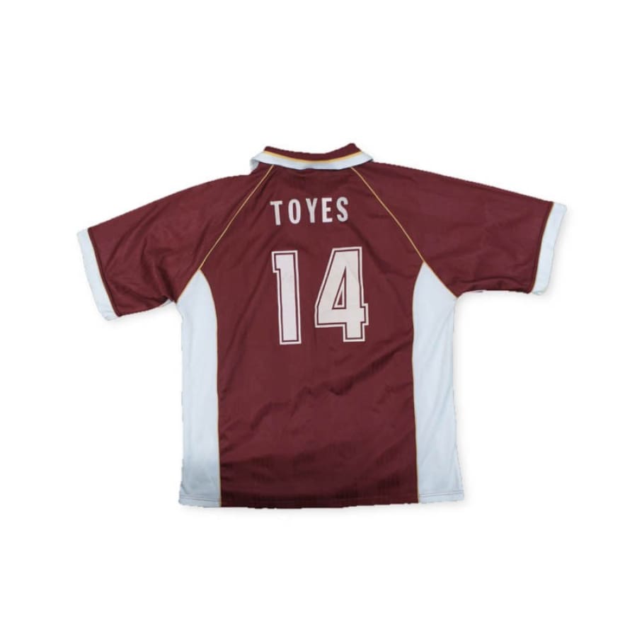 Maillot de foot FC Metz n°14 TOYES 1998-1999 - Puma - FC Metz