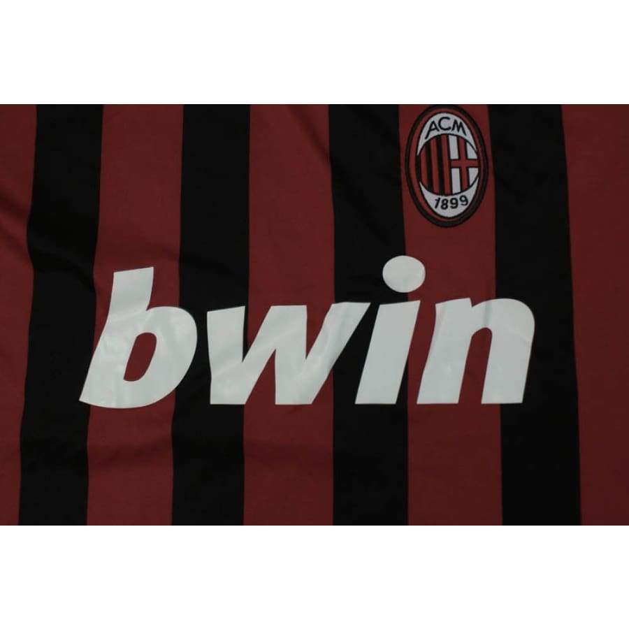 Maillot de foot Milan AC bwin 2009-2010 - Autres marques - Milan AC