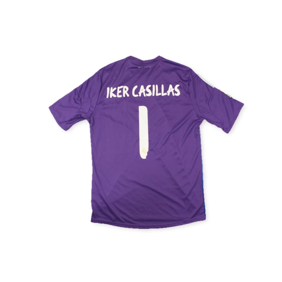 Maillot de foot Real Madrid Fly Emirates n°1 IKER CASILLAS 2013-2014 - Adidas - Real Madrid