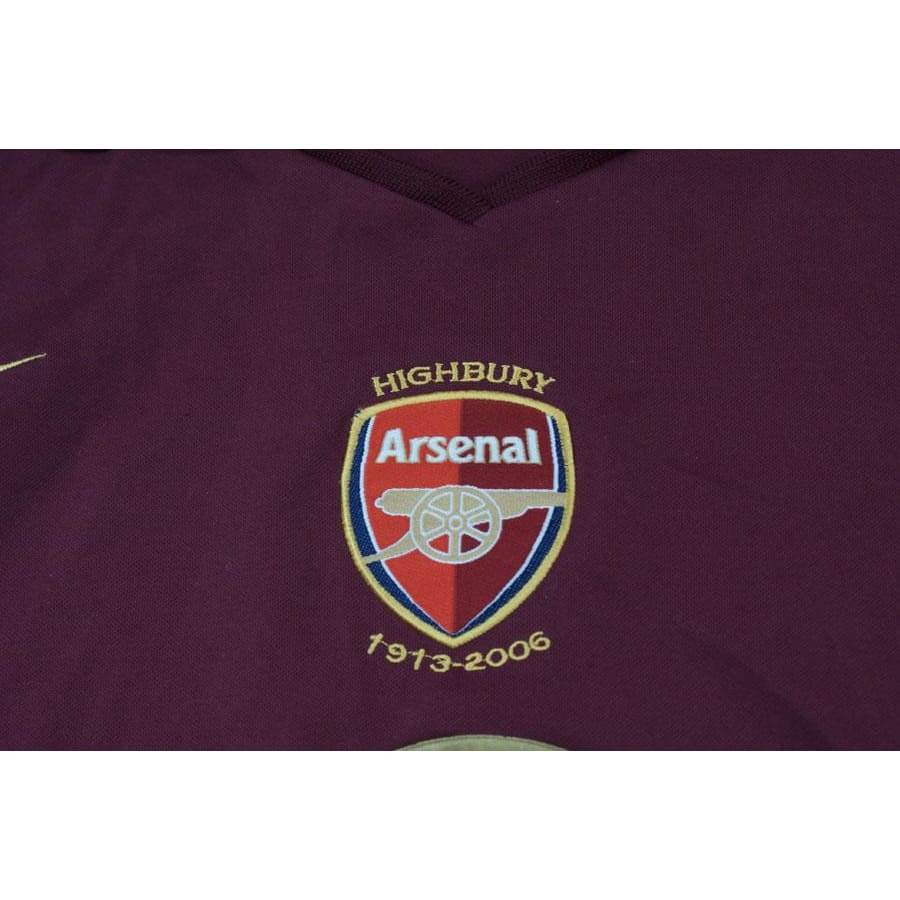 Maillot de foot retro Arsenal N°8 LJUNGBERG 2006-2007 - Nike - Arsenal
