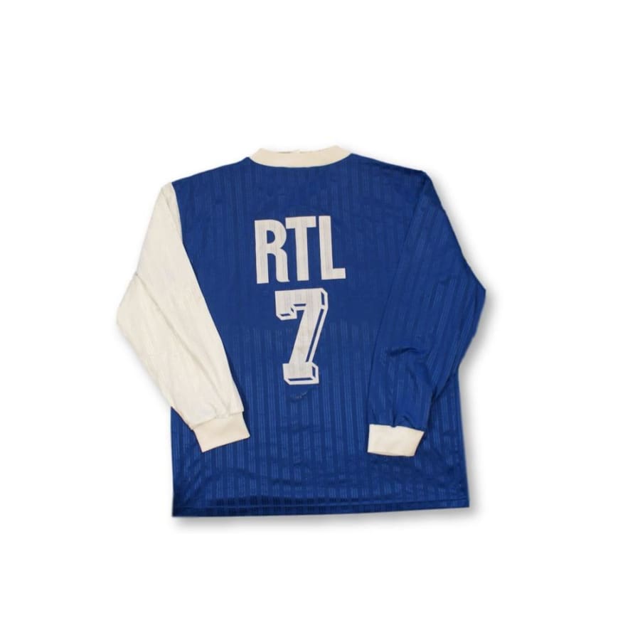 Maillot de foot retro Coupe de France RTL N°7 années 2000 - Adidas - Coupe de France