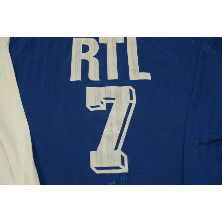 Maillot de foot retro Coupe de France RTL N°7 années 2000 - Adidas - Coupe de France