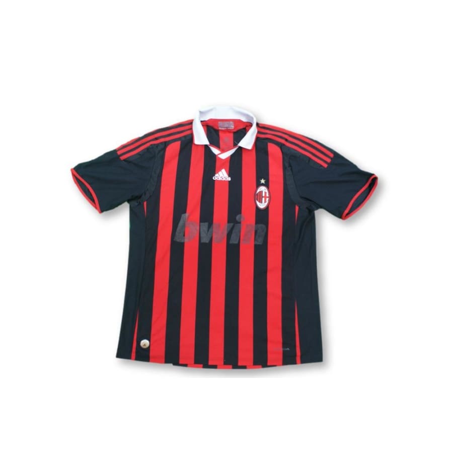 Maillot de foot rétro domicile AC Milan 2009-2010 - Adidas - Milan AC