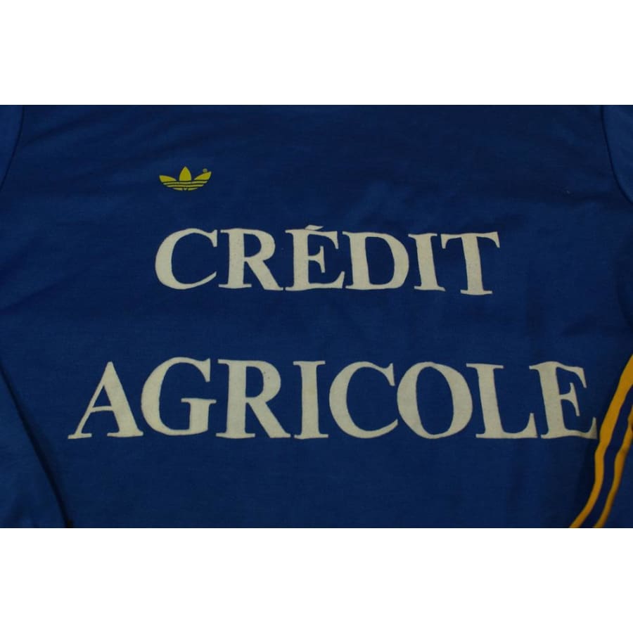 Maillot de foot rétro domicile Adidas CREDIT AGRICOLE N°12 années 1990 - Adidas - Autres championnats