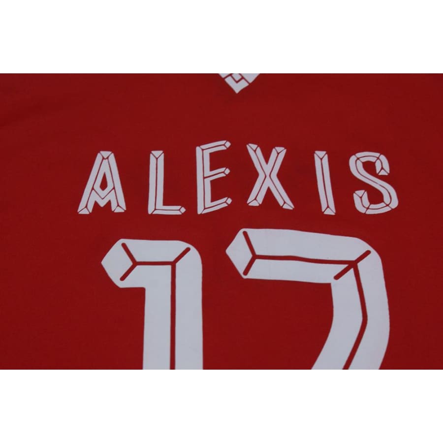 Maillot de foot rétro domicile Arsenal FC N°17 ALEXIS 2015-2016 - Puma - Arsenal