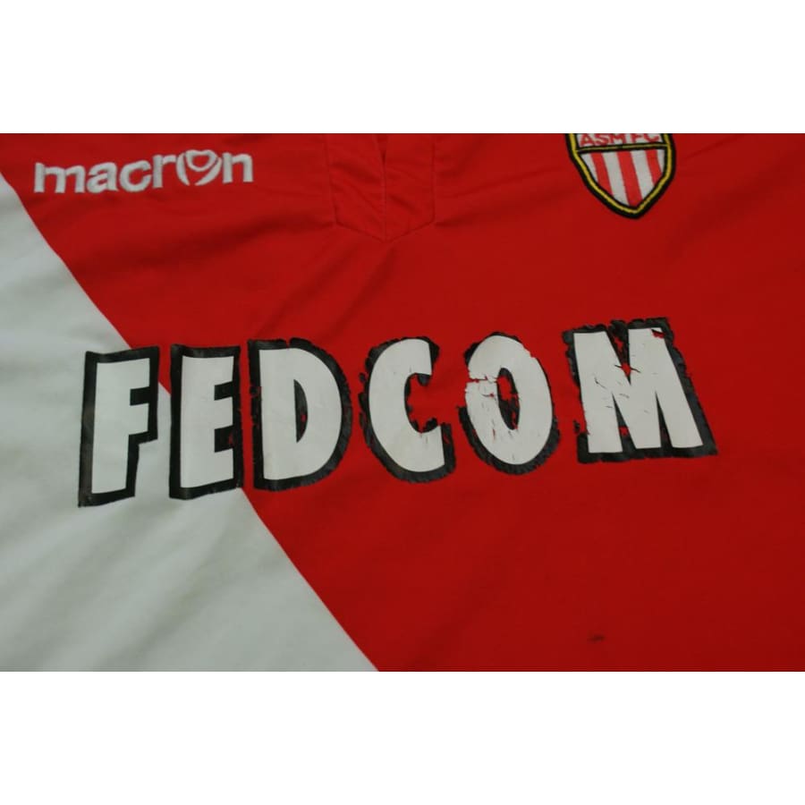 Maillot de foot rétro domicile AS Monaco 2013-2014 - Macron - AS Monaco