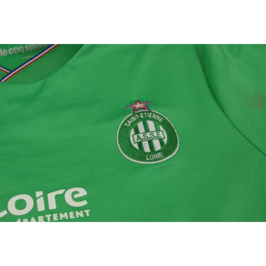 Maillot de foot rétro domicile AS Saint-Etienne 2015-2016 - Le coq sportif - AS Saint-Etienne