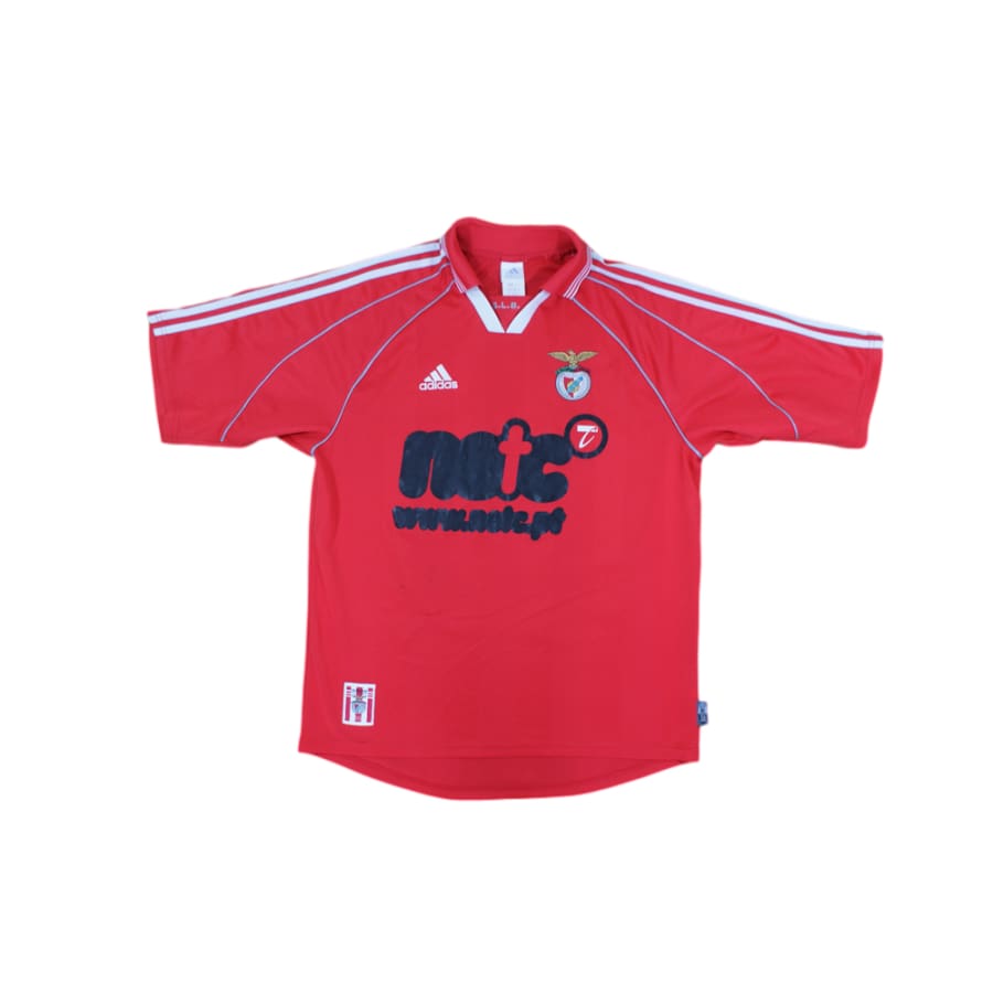 Maillot de foot rétro domicile Benfica Lisbonne 2000-2001 - Adidas - Benfica Lisbonne