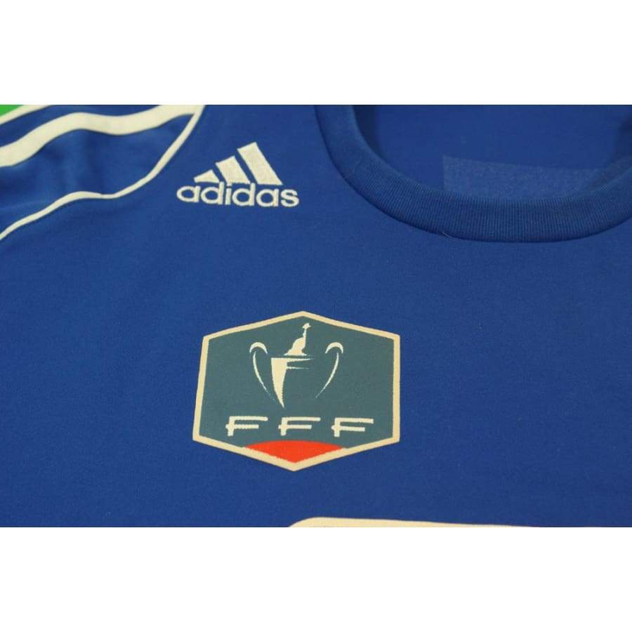 Maillot de foot rétro domicile Coupe de France N°14 années 2000 - Adidas - Coupe de France