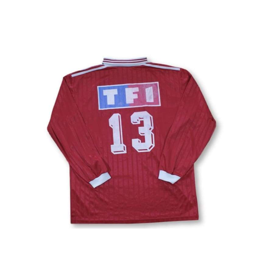 Maillot de foot rétro domicile Coupe de France TF1 N°13 années 1990 - Adidas - Coupe de France