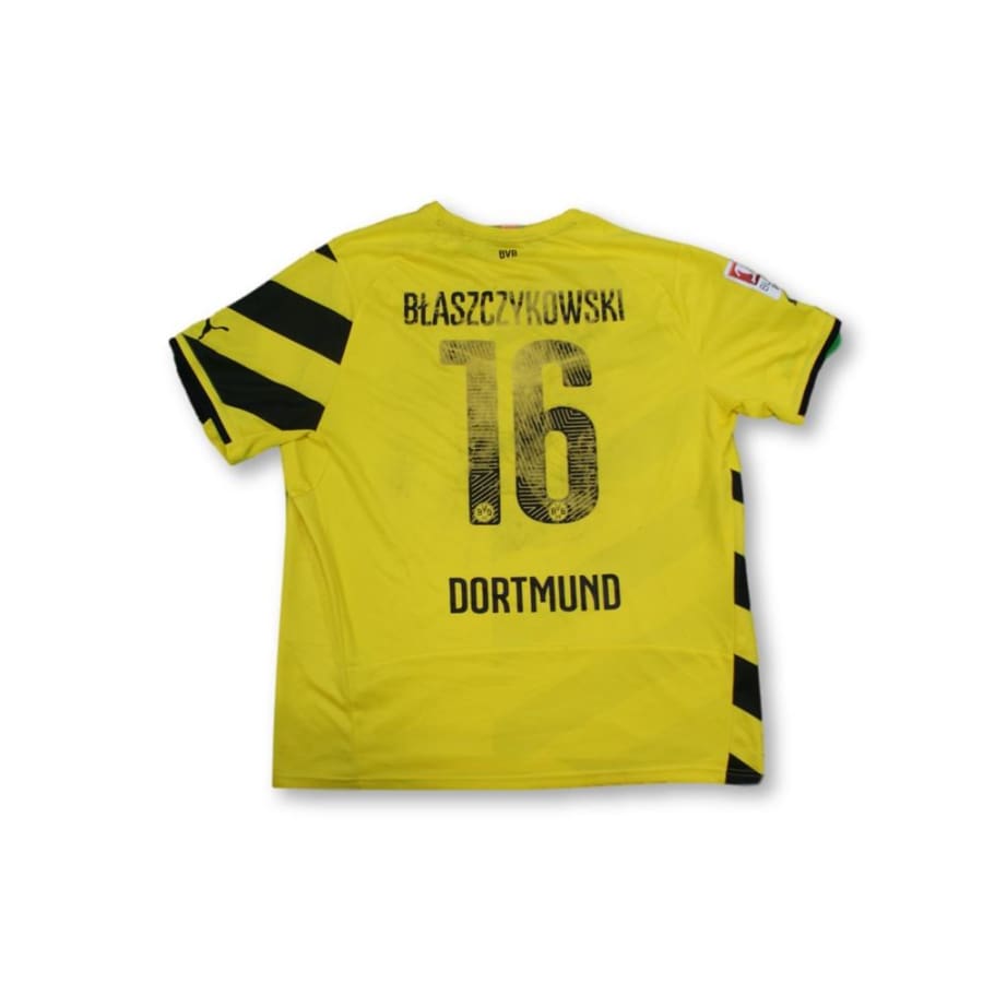 Maillot de foot rétro domicile Dortmund N°16 Blaszczukowski 2014-2015 - Puma - Borossia Dortmund