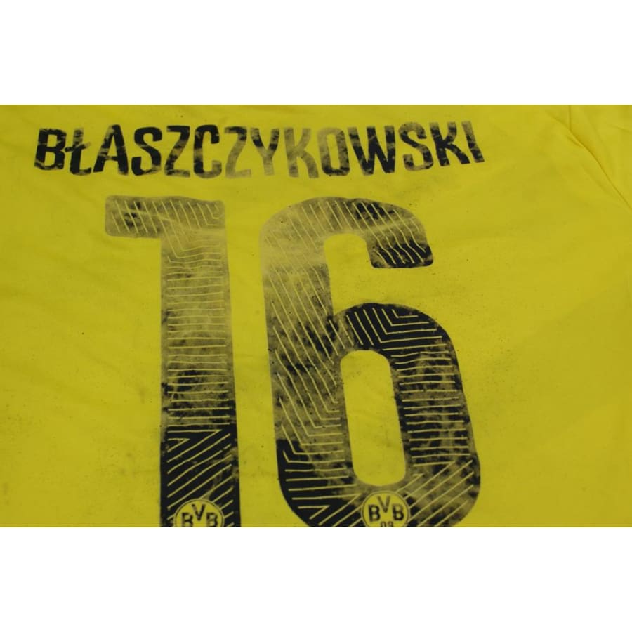 Maillot de foot rétro domicile Dortmund N°16 Blaszczukowski 2014-2015 - Puma - Borossia Dortmund