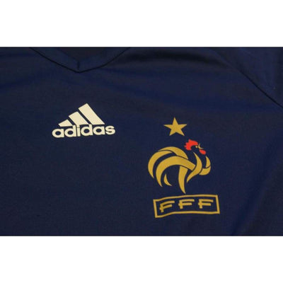 Maillot de foot rétro domicile enfant Equipe de France 2010-2011 - Adidas - Equipe de France