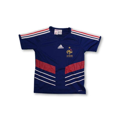 Maillot de foot rétro domicile enfant Equipe de France 2010-2011 - Adidas - Equipe de France